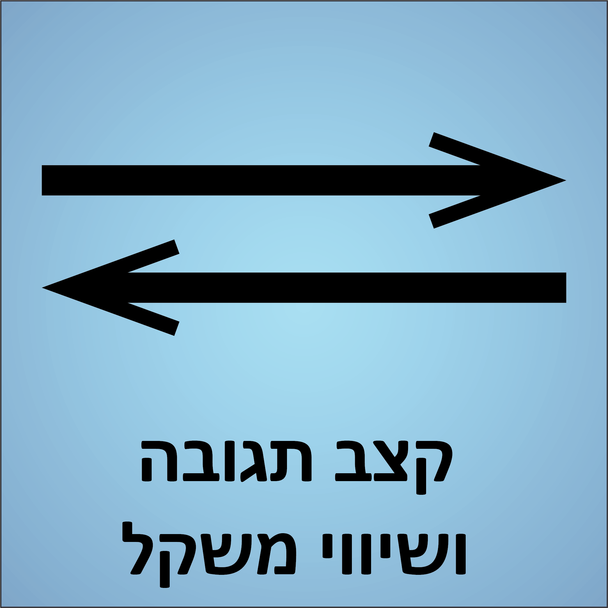 קצב תגובה ושיווי משקל